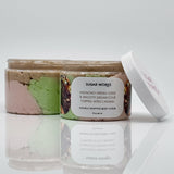 Pistachio Dream Cone & Biscotti Dream Cone topped with Salted Caramel – Double Whipped Body Scrub (8oz)